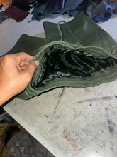 Load image into Gallery viewer, New Men's Forest Green Biker Leather Shorts| Genuine Lambskin Leather Shorts 34.