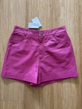 Load image into Gallery viewer, New Pink Vintage leather shorts Women's| Genuine Soft lambskin leather Hot Pant 34