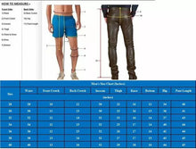 Load image into Gallery viewer, New men's quilted biker leather pants. Motorcycle pants made of genuine soft lambskin 34