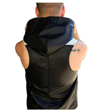 Load image into Gallery viewer, Smart mens best leather vest for motorcycle. Real Sheepskin Leather Biker Vests.