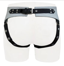 Load image into Gallery viewer, A pair of two Men's Different Style Briefs. Real Soft Sheepskin Leather Underwear's
