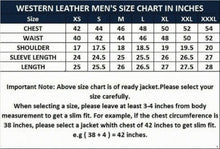 Load image into Gallery viewer, Men's New Black Trench Leather Coat. Real Soft Sheepskin Biker leather Jacket.