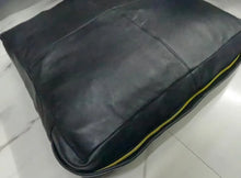 Load image into Gallery viewer, New Genuine Pet Leather bed cover. Handmade Cow-hide bed cover for Dogs/Cats.