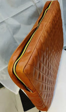 Load image into Gallery viewer, New Genuine Pet Leather bed cover. Real Lambskin Customized bed cover for Pets.