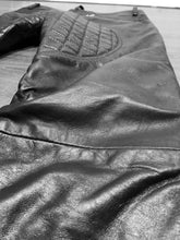 Load image into Gallery viewer, New Black Real Leather Quilted Pants Motorbike Biker Rider Jeans Style Mens Pant
