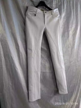 Load image into Gallery viewer, Mens New Premium White Leather Pant. Real Soft Sheepskin Biker Leather Trousers.
