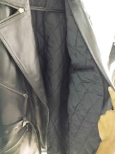 Load image into Gallery viewer, Men's New Black Trench Leather Coat. Real Soft Sheepskin Biker leather Jacket.