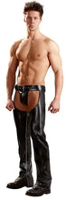 Load image into Gallery viewer, New Men&#39;s Double Layered Leather Chap. Real Soft Lambskin Leather Chap
