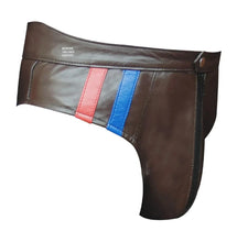 Load image into Gallery viewer, A pair of two Men's Black Or Brown Stylish Brief. Real Soft Sheepskin Leather Underwear's
