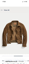 Load image into Gallery viewer, Mens Brown Color Suede Leather Shirt. Genuine Sheepskin Suede leather Shirt.
