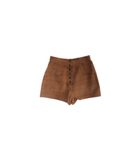 Load image into Gallery viewer, A Pair of 2 Women&#39;s Leather shorts. Real Soft Sheepskin Customized leather Shorts.
