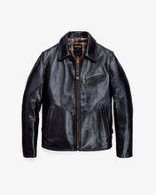 Load image into Gallery viewer, New Men's Black Biker Leather Jacket. Real Soft Sheepskin Leather Casual Jacket M.
