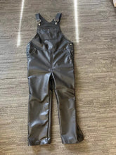 Load image into Gallery viewer, Men's Real Sheepskin Leather Dungaree Jumpsuit With Adjustable Straps &amp; Pockets.
