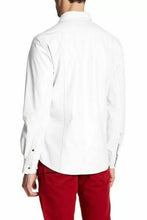 Load image into Gallery viewer, Men&#39;s New Premium White Leather Shirt. Real Soft Sheepskin Biker leather Shirts.
