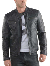 Load image into Gallery viewer, Leather jacket for Mens. Casual Leather jacket partywear and outwear - leatherthirst
