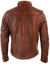 Load image into Gallery viewer, Leather shirt Antique shaded for men&#39;s double pocket - leatherthirst
