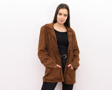 Load image into Gallery viewer, Bomber Suede Jacket for Womens 2021 Fashion for Ladies
