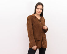 Load image into Gallery viewer, Bomber Suede Jacket for Womens 2021 Fashion for Ladies
