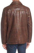 Load image into Gallery viewer, Men&#39;s Antique Leather Jacket. Vintage Collection Sheepskin Leather
