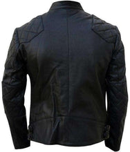 Load image into Gallery viewer, Black leather david beckham jacket for Men&#39;s - leatherthirst
