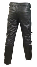 Load image into Gallery viewer, Mens Leather Pant. Designer Jeans with zippers. Fashion wear for Mens - leatherthirst
