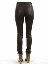 Load image into Gallery viewer, Womens Leather Jeans Black. 100% Genuine leather. - leatherthirst
