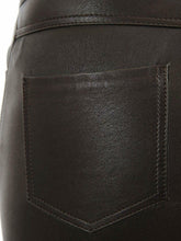 Load image into Gallery viewer, Womens Leather Jeans Black. 100% Genuine leather. - leatherthirst
